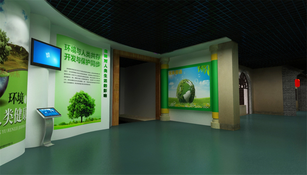 展厅多媒体智能中控效果图设计图