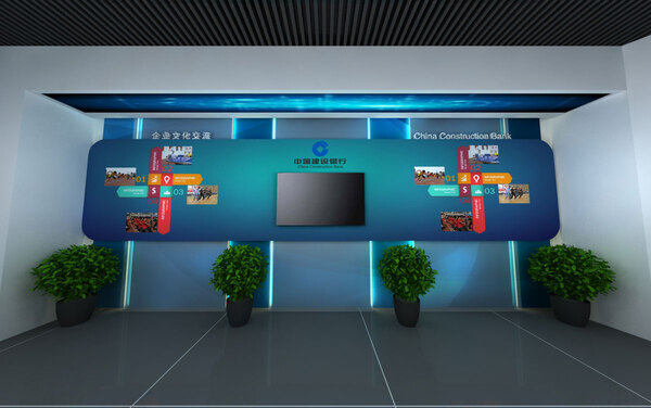 展厅展馆中控系统效果图设计图