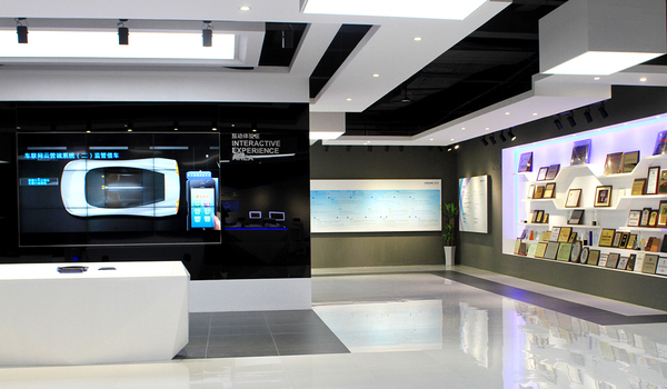 多媒体展示公司效果图设计图