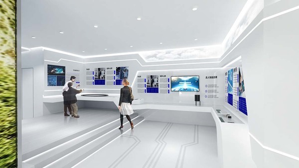 展厅控制效果图设计图