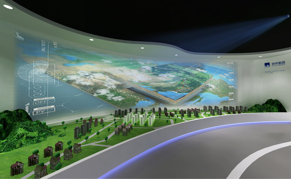 红色党建教育基地效果图设计图