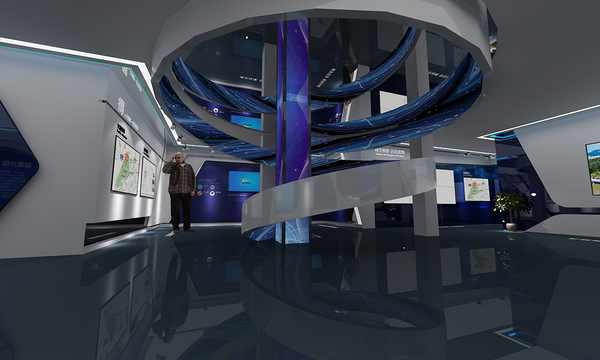 多媒体互动展示效果图设计图