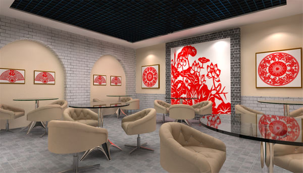 专业展厅装修设计公司效果图设计图