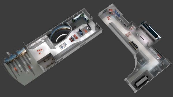 历史博物馆效果图设计图