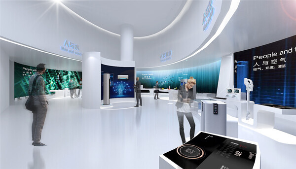 多媒体互动展示效果图设计图