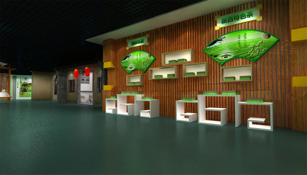 企业展馆展厅设计效果图设计图