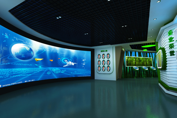 多媒体展示设计效果图设计图