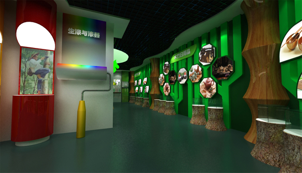 展示馆互动多媒体效果图设计图
