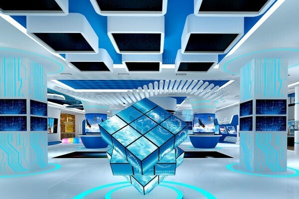 大数据可视化展示大屏效果图设计图